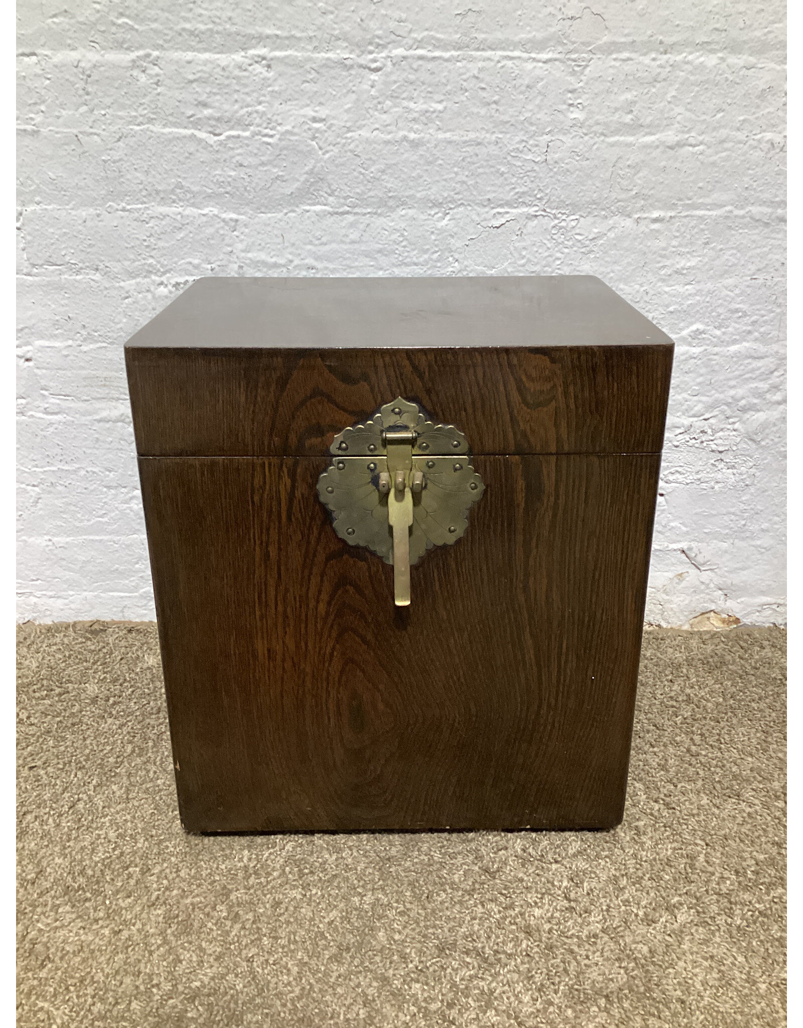 Wood & Brass Chinese Trunk