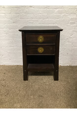 Pier 1 Shanghai Espresso Wood Nightstand