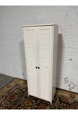 White Two Door Armoire