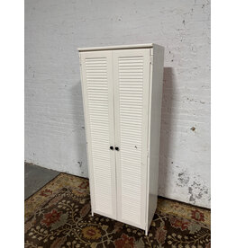White Two Door Armoire