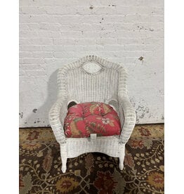 White Wicker Chair