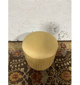 Yellow Round Ottoman