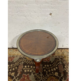 Townhouse Round Pedestal End Table