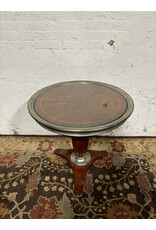 Townhouse Round Pedestal End Table