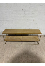 West Elm Streamline Bookshelf Cerused White