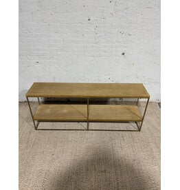 West Elm Streamline Bookshelf Cerused White