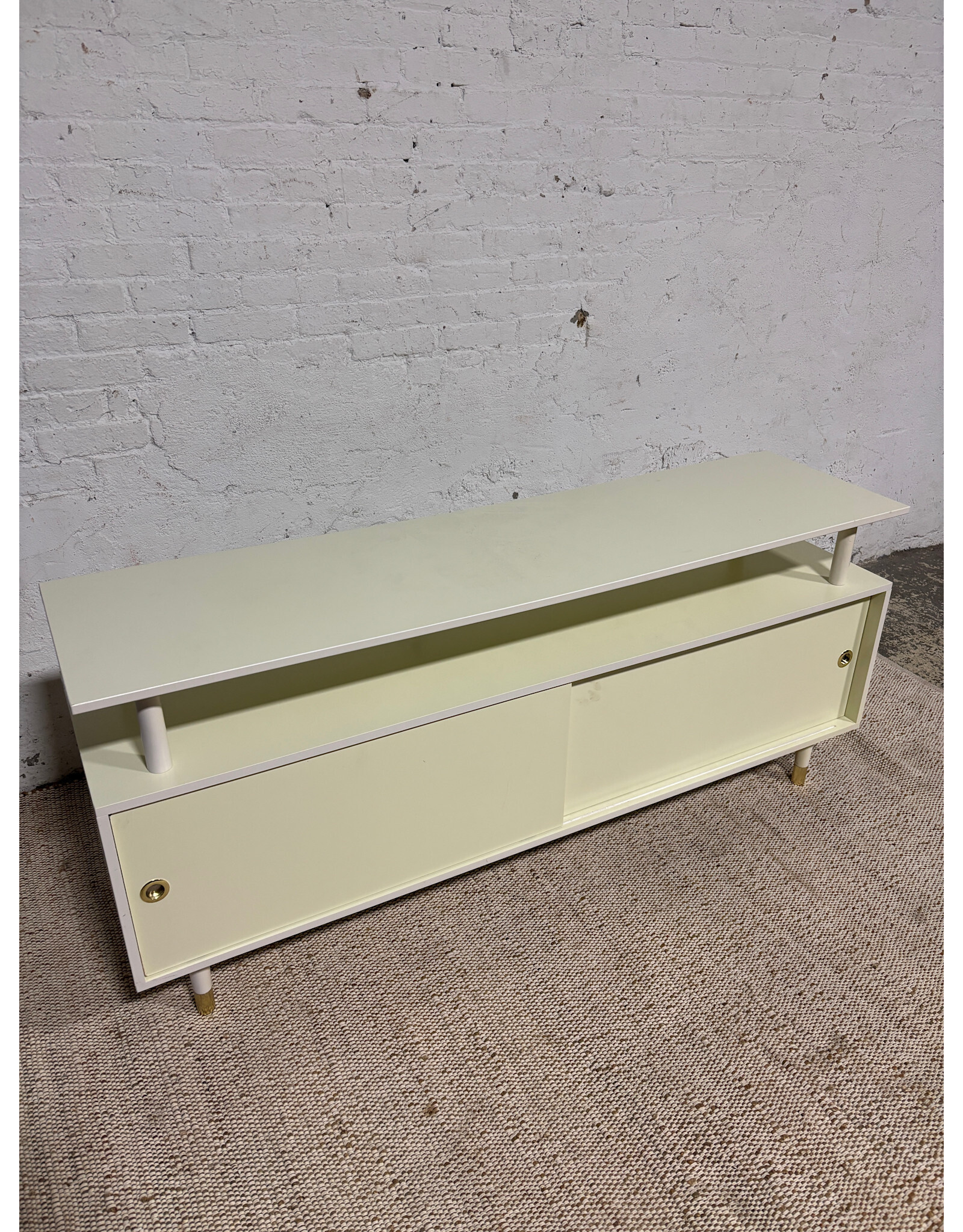 Simple Living Margo Mid-Century Modern Wood TV Stand