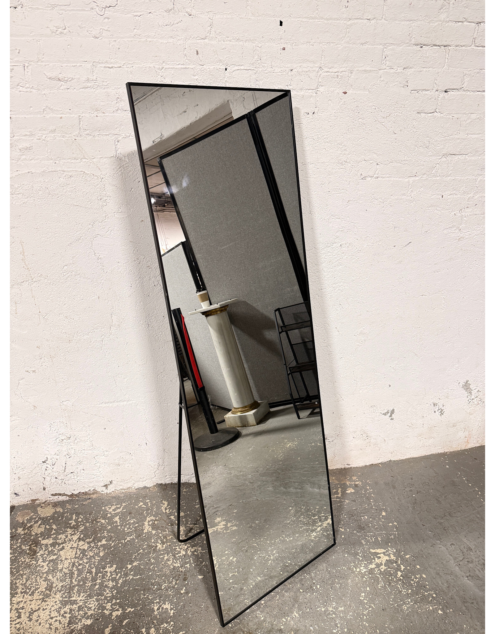 Alloy Frame Free Standing Mirror