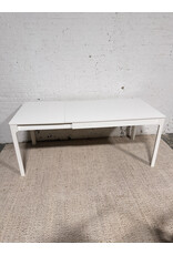 IKEA Ikea Extendable White Dining Table