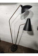 Nuevo Dominique Double Light Floor Lamp