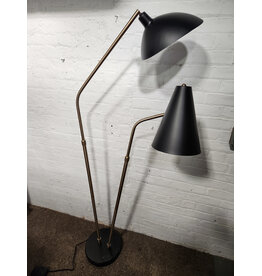 Nuevo Dominique Double Light Floor Lamp