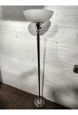 Adesso Metropolis Chrome Floor Lamp