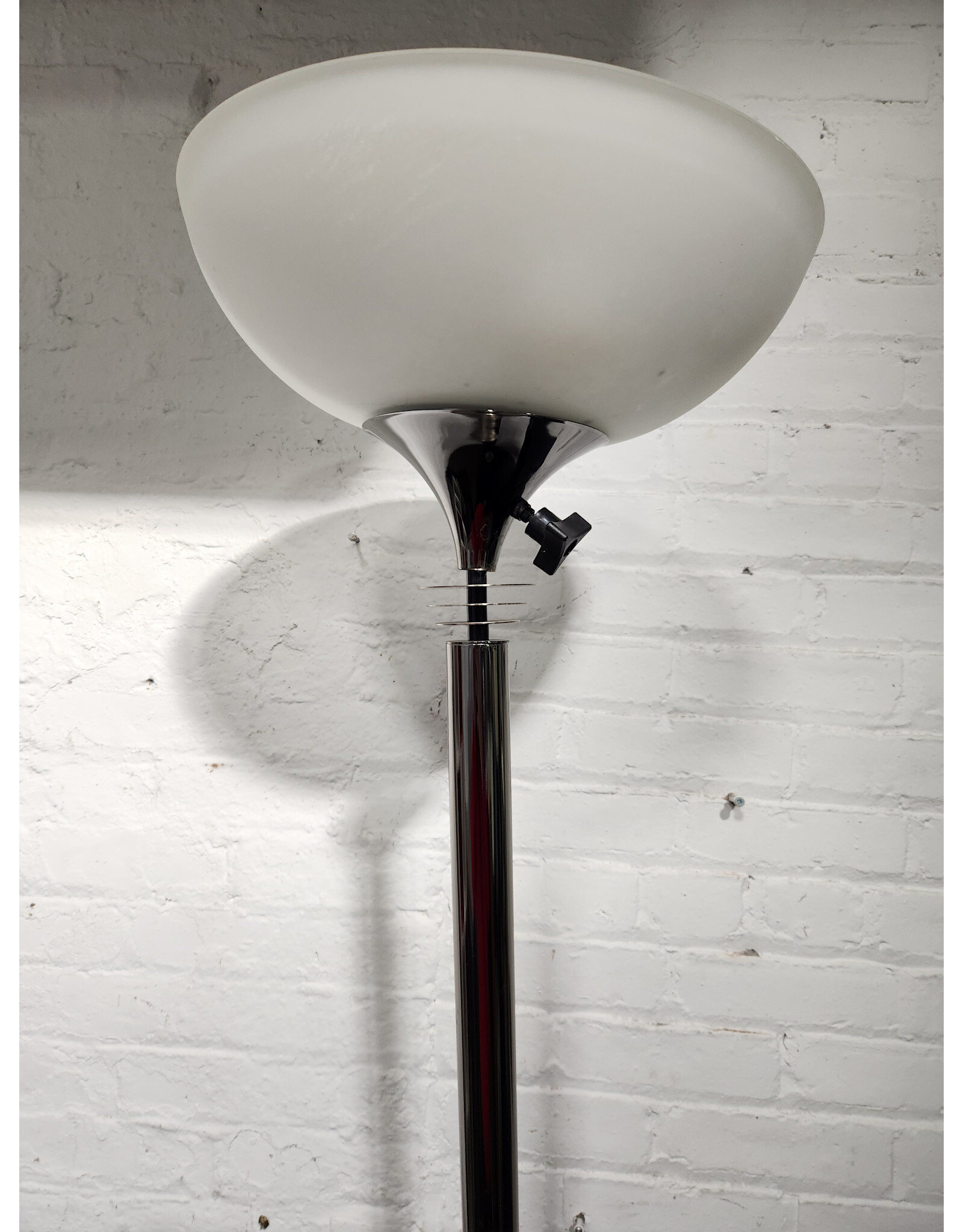 Adesso Metropolis Chrome Floor Lamp