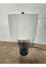 Blue Glass Table Lamp