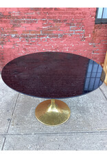 Granite & Brass Dining Table