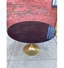 Granite & Brass Dining Table