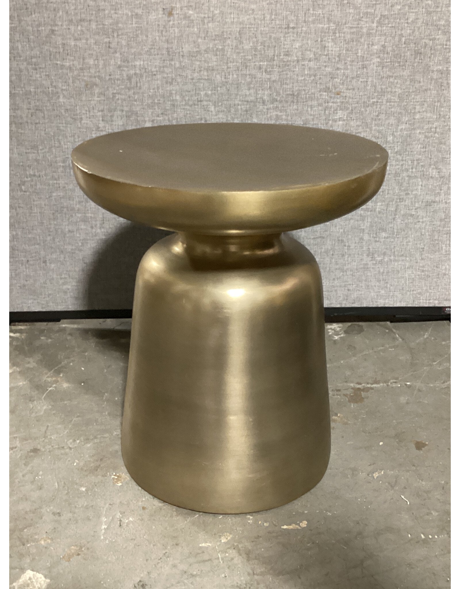West Elm Antique Brass Martini Side Table