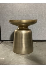 West Elm Antique Brass Martini Side Table