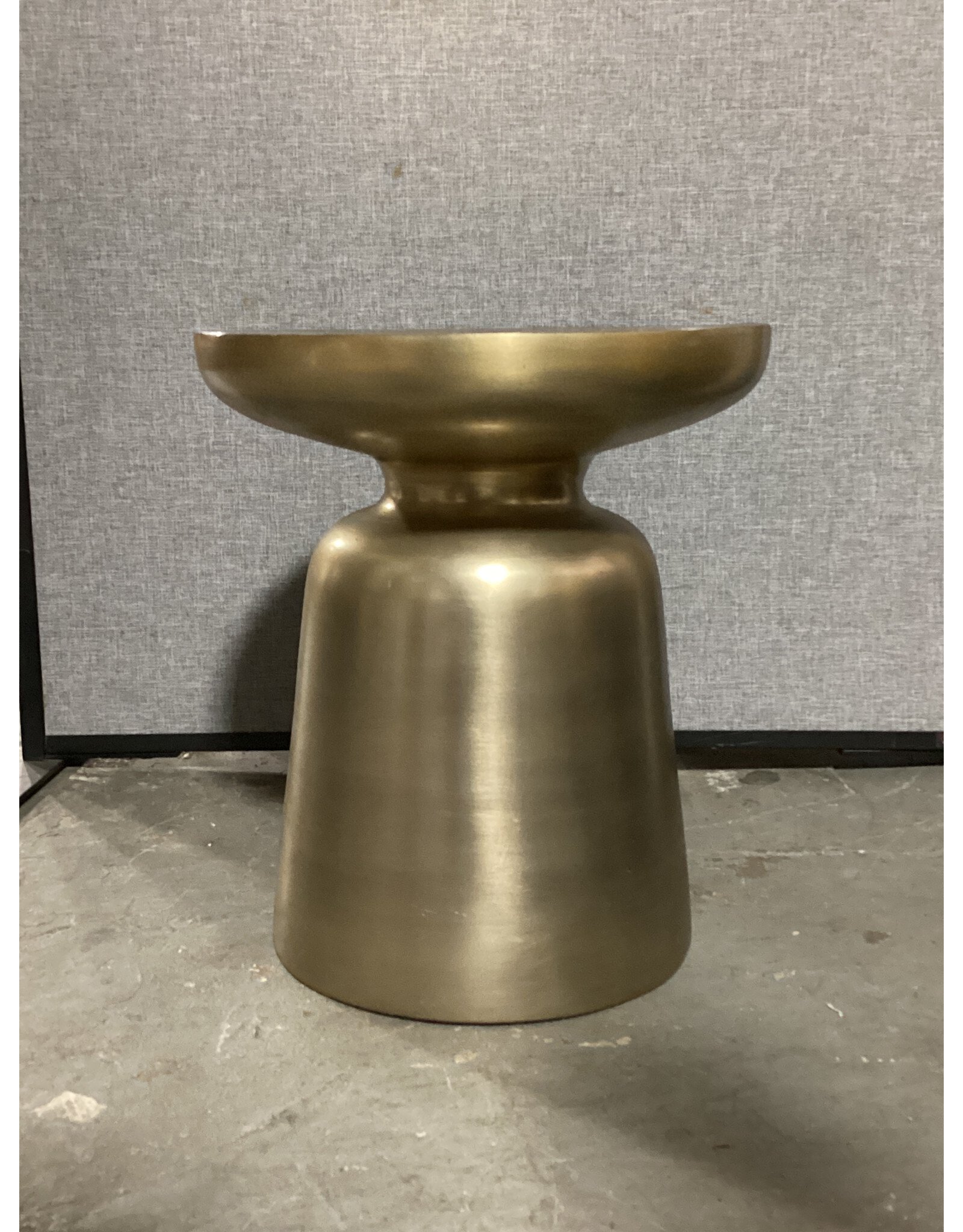 West Elm Antique Brass Martini Side Table