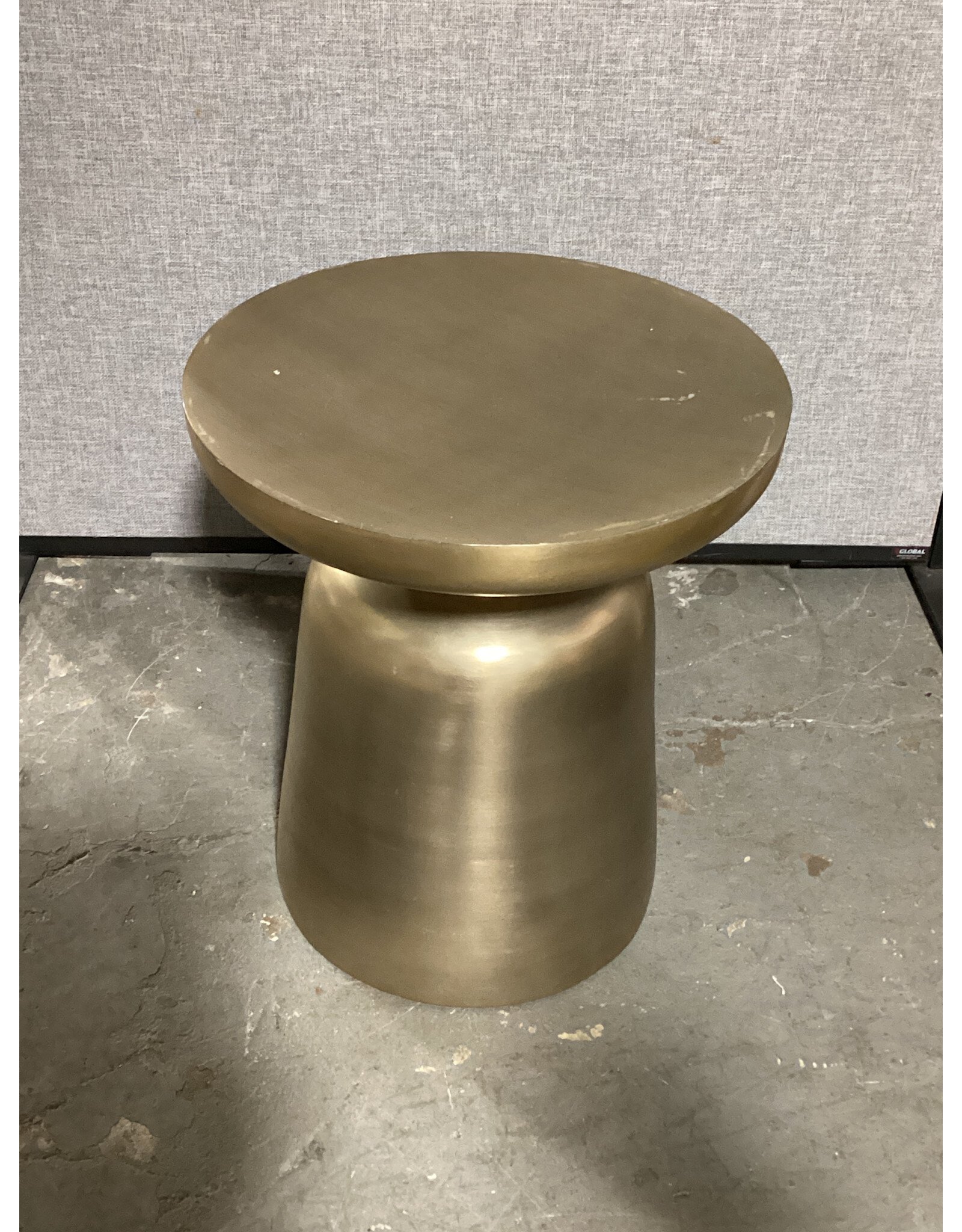 West Elm Antique Brass Martini Side Table