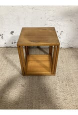 Pair of MCM Wooden Nesting Tables
