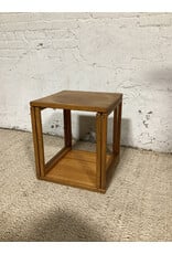 Pair of MCM Wooden Nesting Tables