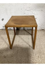 Pair of MCM Wooden Nesting Tables