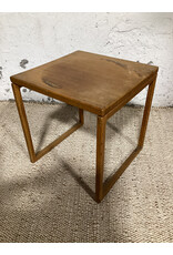 Pair of MCM Wooden Nesting Tables
