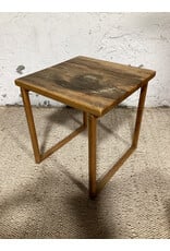 Pair of MCM Wooden Nesting Tables