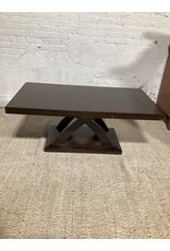 Jocelyn Espresso Cherry Wood Rectangle Coffee Table