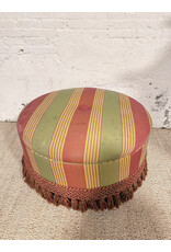 Round Upholstered Ottoman