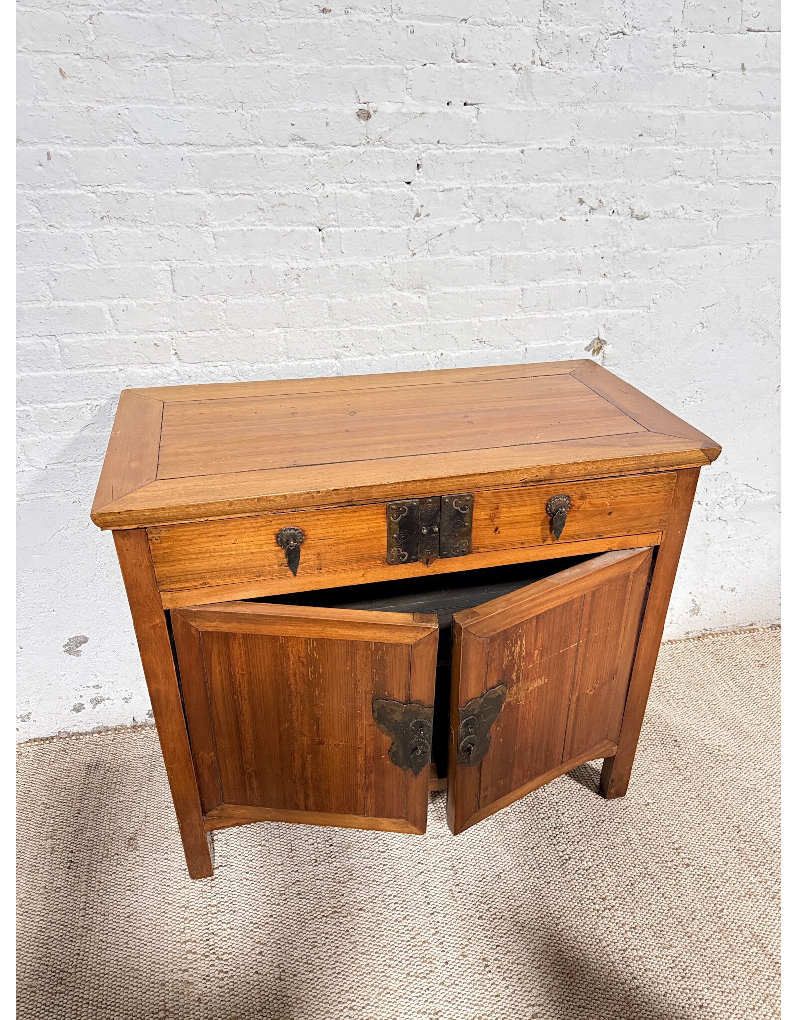 Antique Style Farmhouse Buffet Cabinet