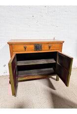 Antique Style Farmhouse Buffet Cabinet