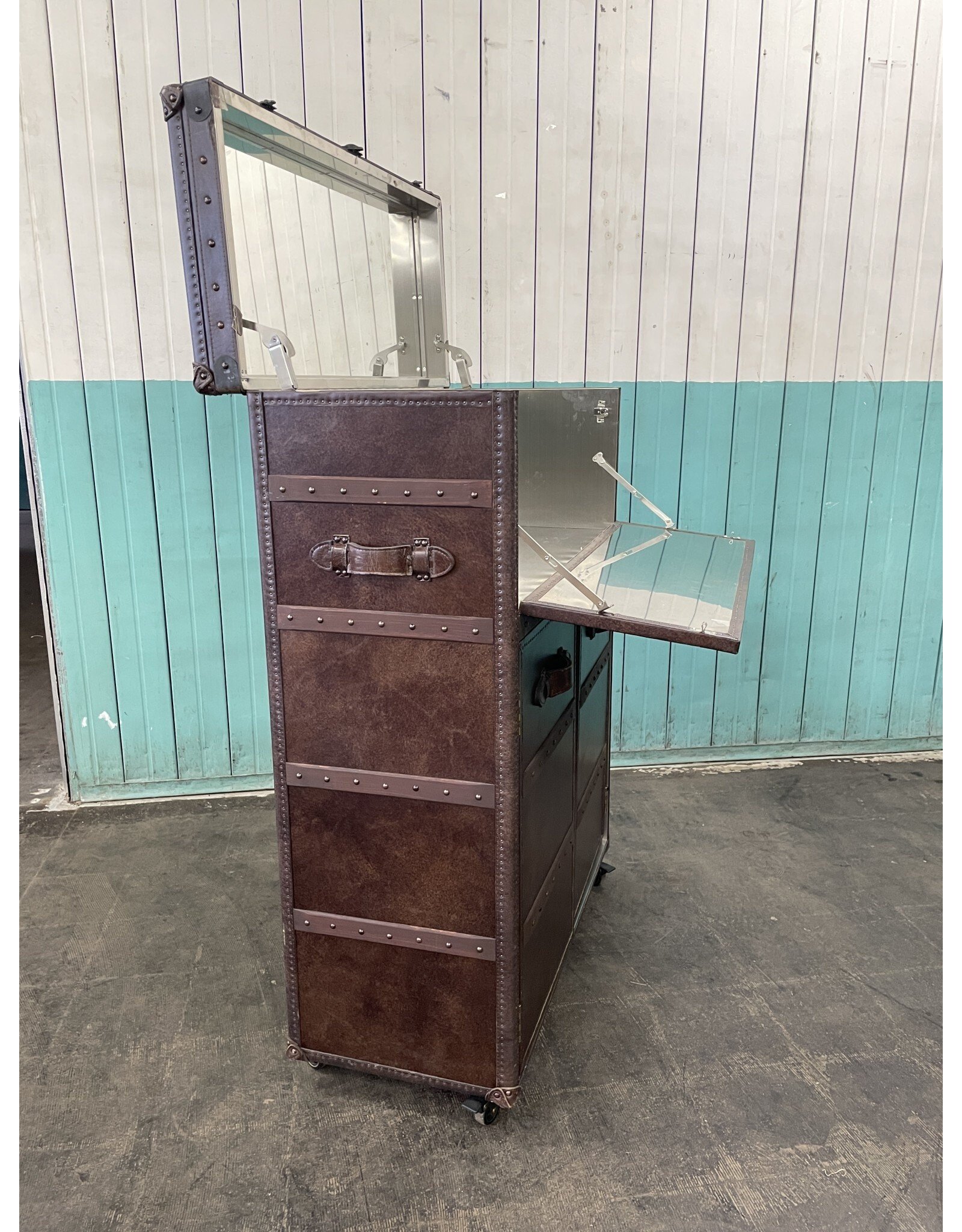 Restoration Hardware Restoration Hardware Mayfair Bar Cart