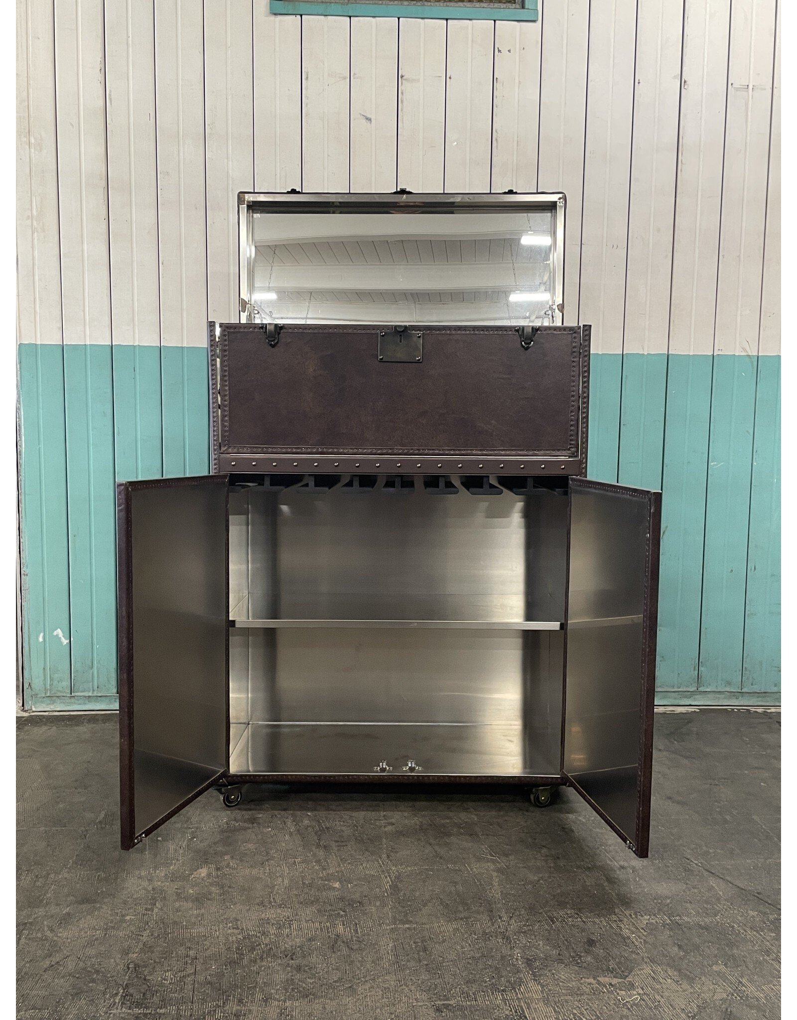 Restoration Hardware Restoration Hardware Mayfair Bar Cart