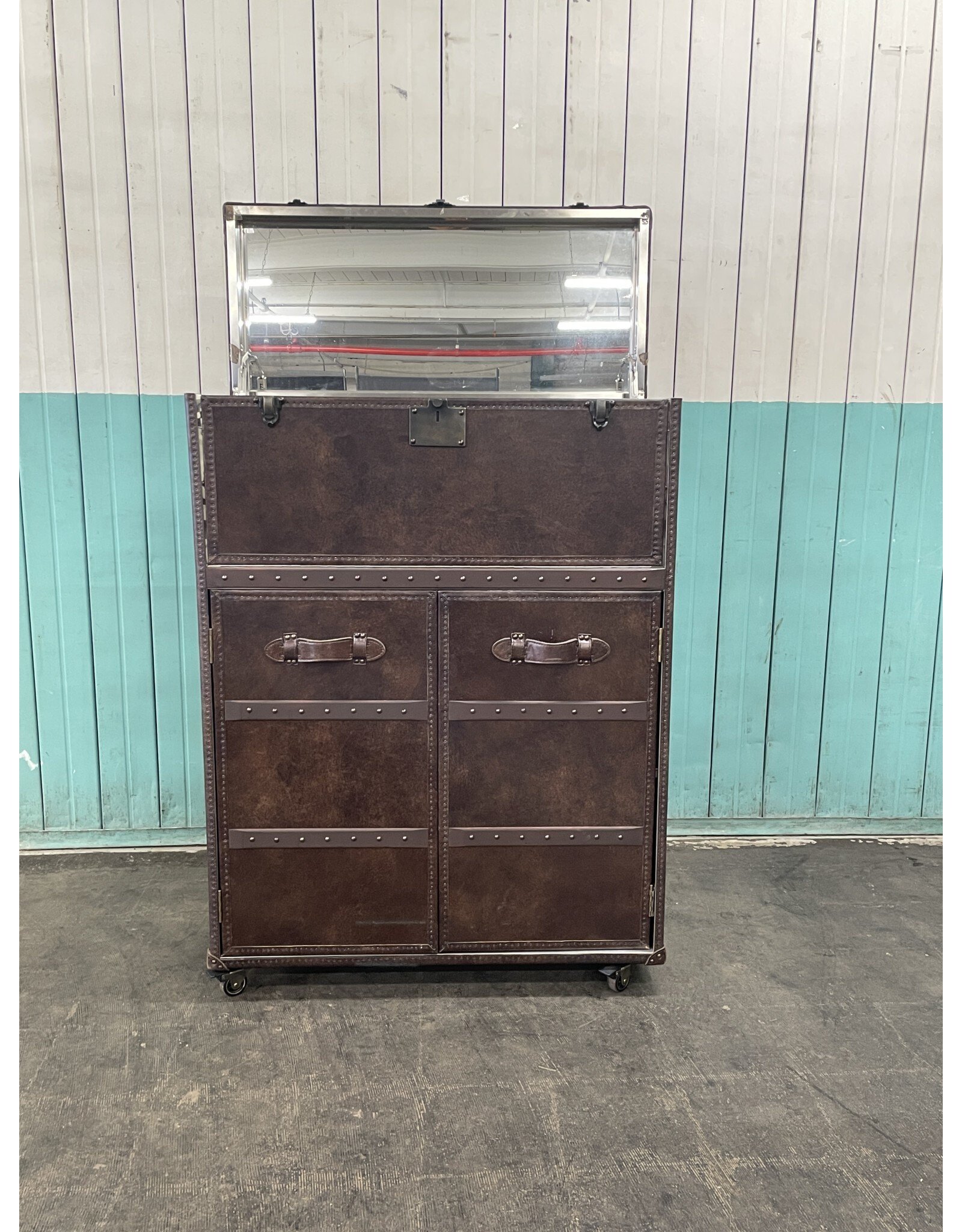 Restoration Hardware Restoration Hardware Mayfair Bar Cart