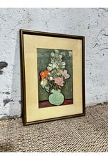 Bouquet of Flowers  by Vincent Van Gogh, framed print