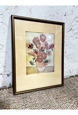 Sunflowers by Vincent Van Gogh, framed print
