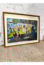 Framed American Bookseller's Association-Chicago-1990, Poster