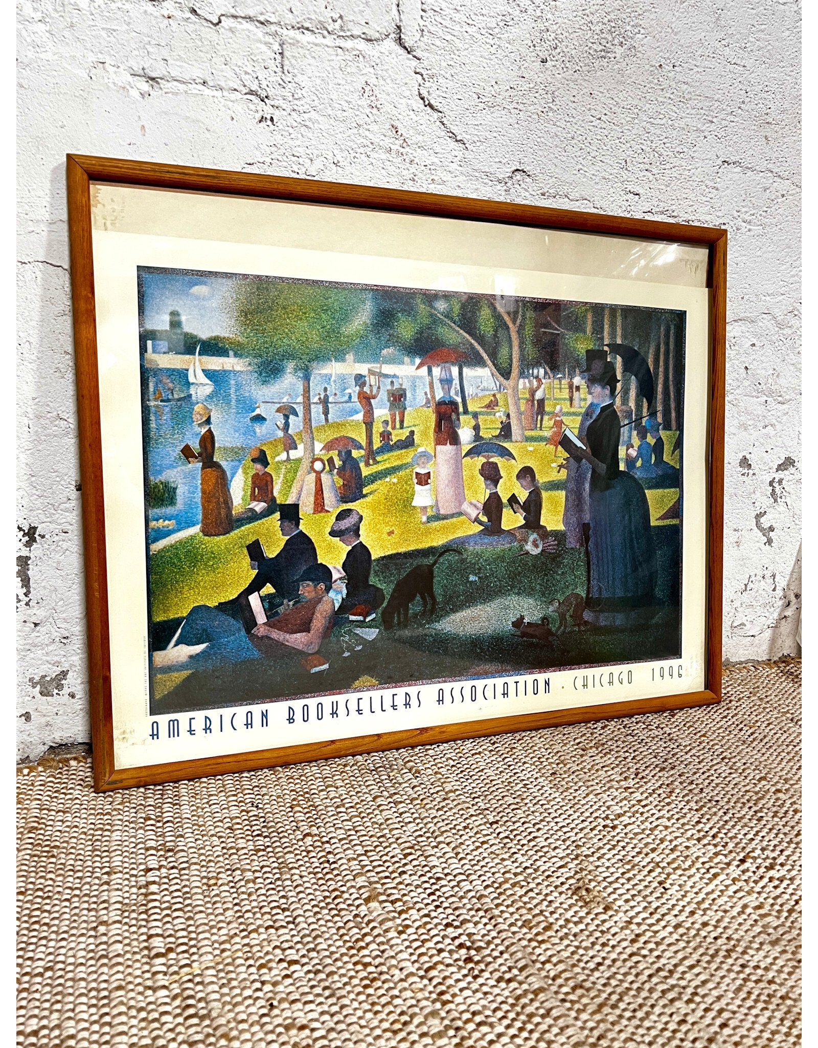 Framed American Bookseller's Association-Chicago-1990, Poster