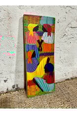 Vintage Haitian Folk Art Painting