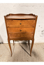 Inlaid Louis XV Style Nightstand