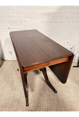 Regency Style Mahogany Drop Leaf Dining Table