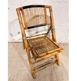 Bohemian Bamboo Folding Chair