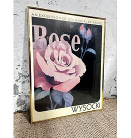 Wysocki: An Exhibition of Botanical Paintings, framed print