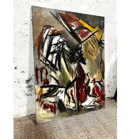 Topsy Turvy, oil on canvas