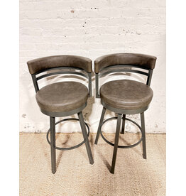 Pebble Grey Counter Height Stool