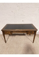 Vintage Italian Provincial Sligh Lowry Writing Desk With Leather Top