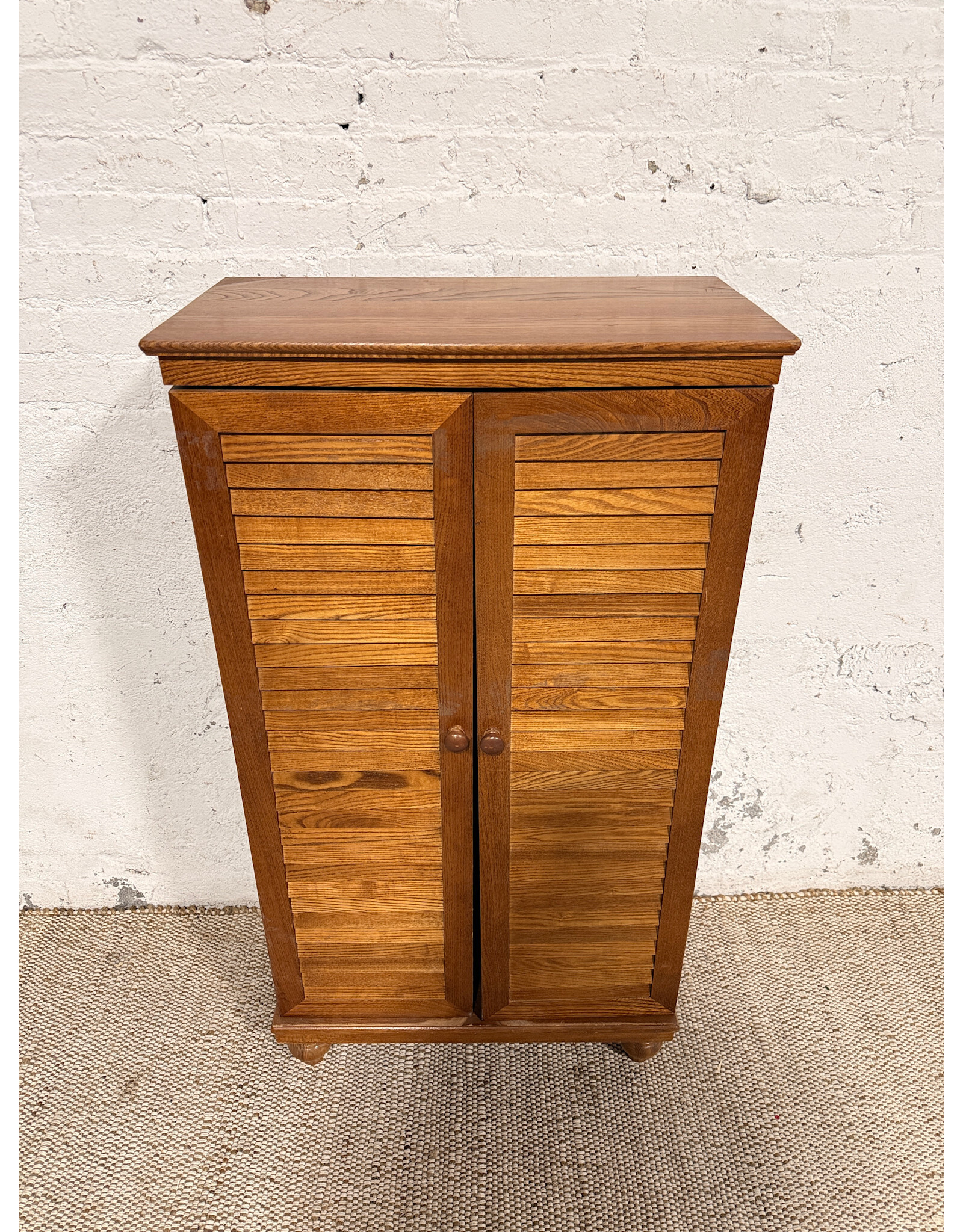 Solid Mission Style Storage Cabinet