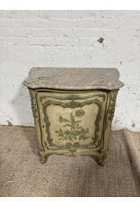 Provincial Venetian Style Painted Walnut Sideboard